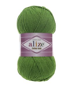 Alize Cotton Gold Amigurimi & Motif El Örgü ipi 100gr - Yeşil 126