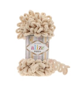 Alize Puffy El Örgü ipi - Bal 310