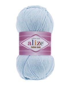 Alize Cotton Gold Amigurimi & Motif El Örgü ipi 100gr - Açık Mavi 513