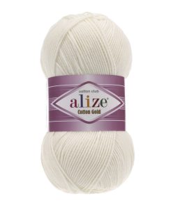Alize Cotton Gold Amigurimi & Motif El Örgü ipi 100gr - Krem 62