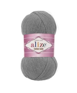Alize Cotton Gold Amigurimi & Motif El Örgü ipi 100gr - Açık Gri 690