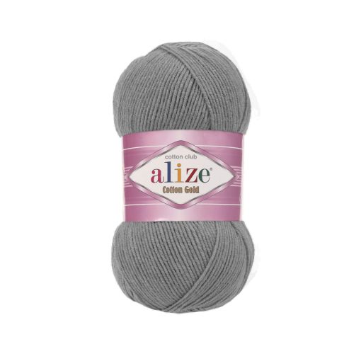 Alize Cotton Gold Amigurimi & Motif El Örgü ipi 100gr - Açık Gri 690