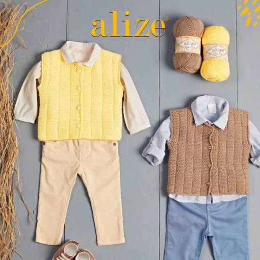 Alize Baby Best Anti-Pilling Örgü ipi - Siyah 60 - Görsel 4