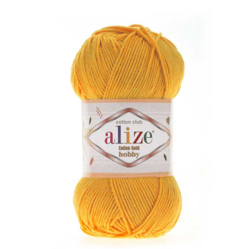 Alize Cotton Gold El Örgü ipi (50gr) - Açık Sarı 187