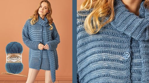 Alize Angora Gold Örgü ipi - Pembe 102 - Görsel 5