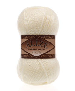 Alize Angora Gold Simli Örgü İpi - Ten 67