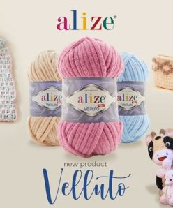 Alize Velluto Kadife El Örgü İpi
