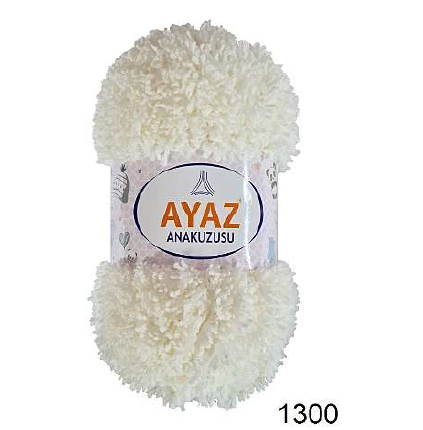 AYAZ ANAKUZUSU 100gr - Krem 1300