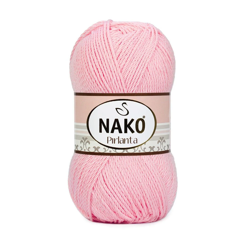 Nako Pırlanta El Örgü ipi - Açık Pembe 2197