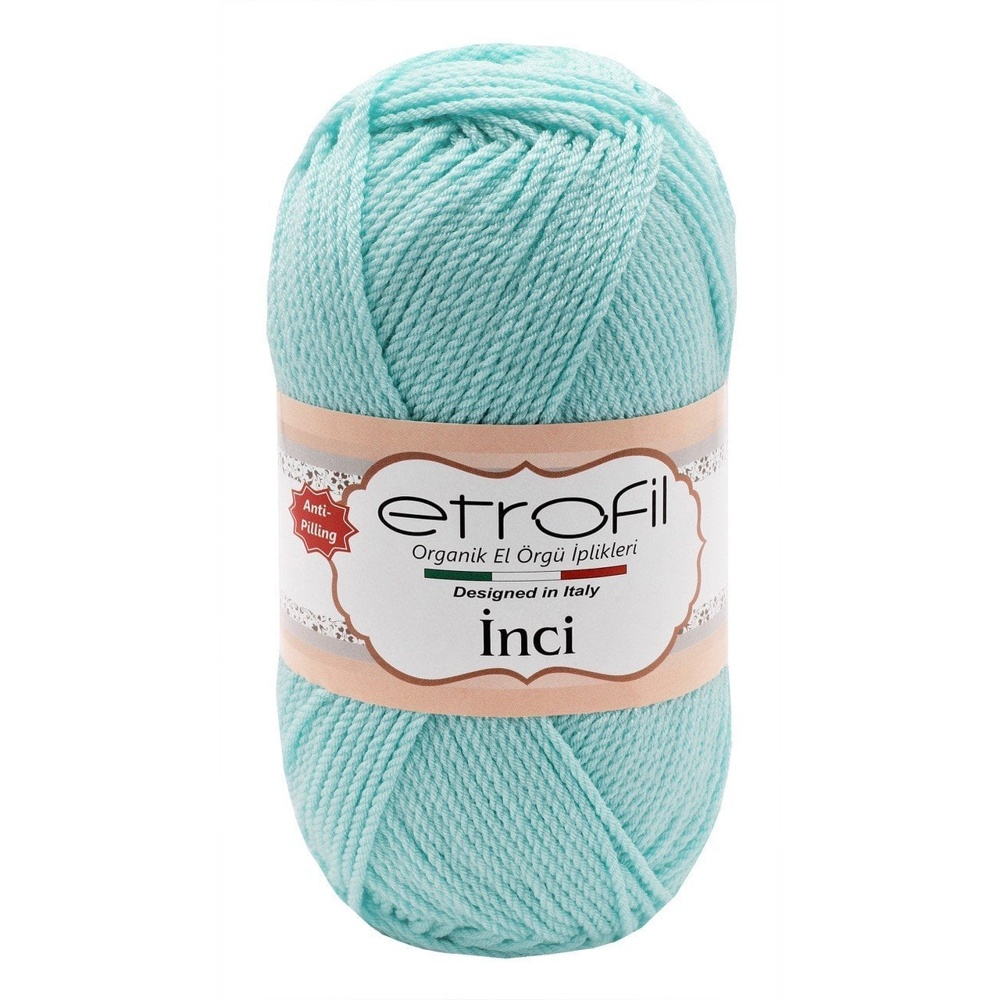 Etrofil İnci El Örgü ipi 100g - Mint - 74025