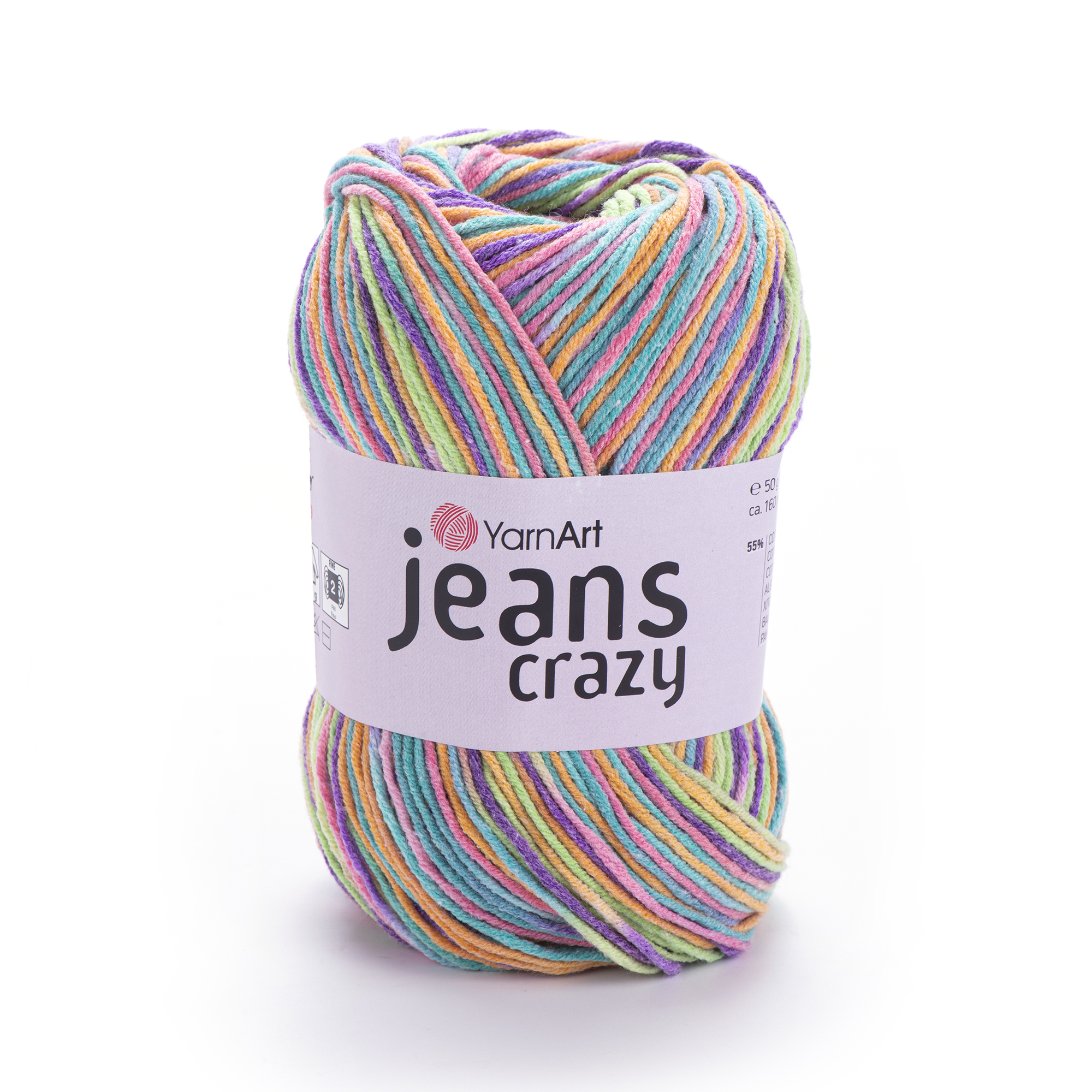YarnArt Jeans Crazy Ebruli El Örgü ipi - 8215