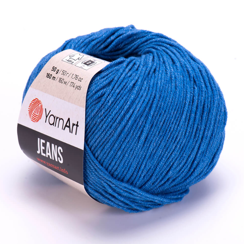 YarnArt Jeans Cotton Örgü ipi 50g - K Mavi 16