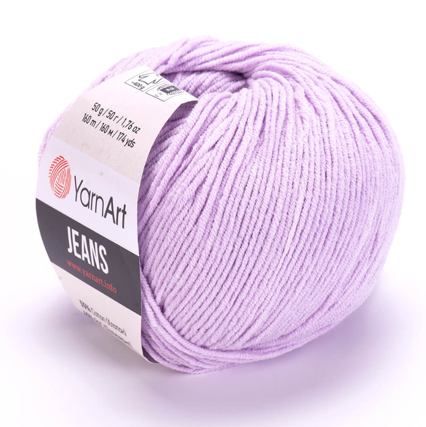 YarnArt Jeans Cotton Örgü ipi 50g - Lila 19