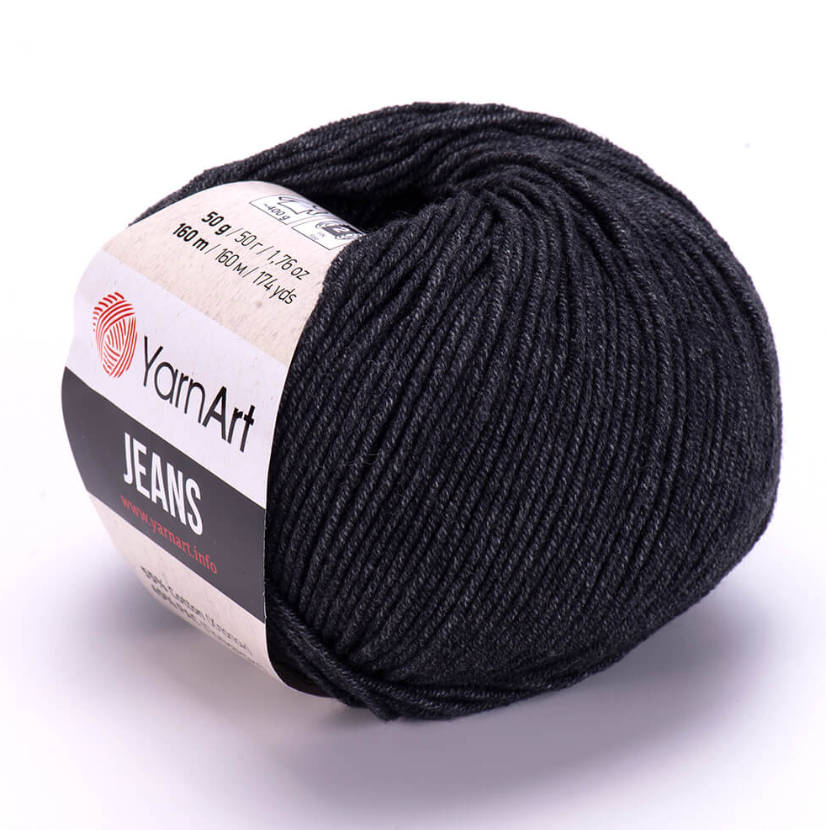 YarnArt Jeans Cotton Örgü ipi 50g - Antresit 28
