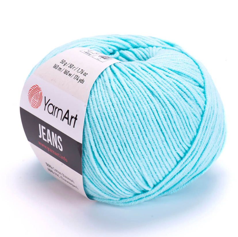 YarnArt Jeans Cotton Örgü ipi 50g - A Turkuaz 76