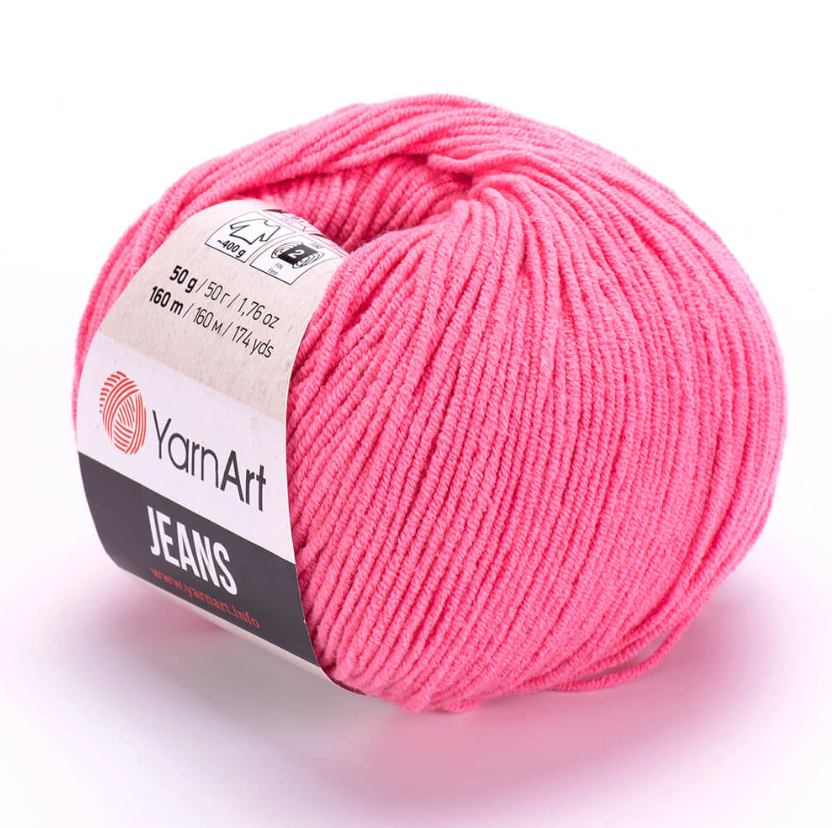 YarnArt Jeans Cotton Örgü ipi 50g - K Pembe 78