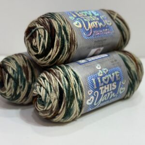 İhraç Fazlası Amerikan Sarım El Örgü İpi 450gr - Ebruli