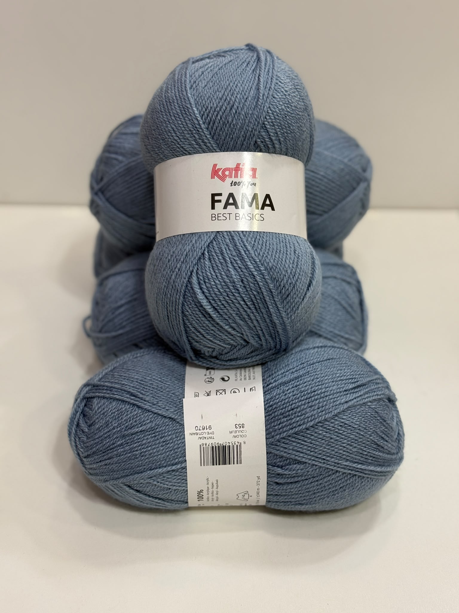 katia El Örgü İpi 500gr - Mavi - Görsel 3
