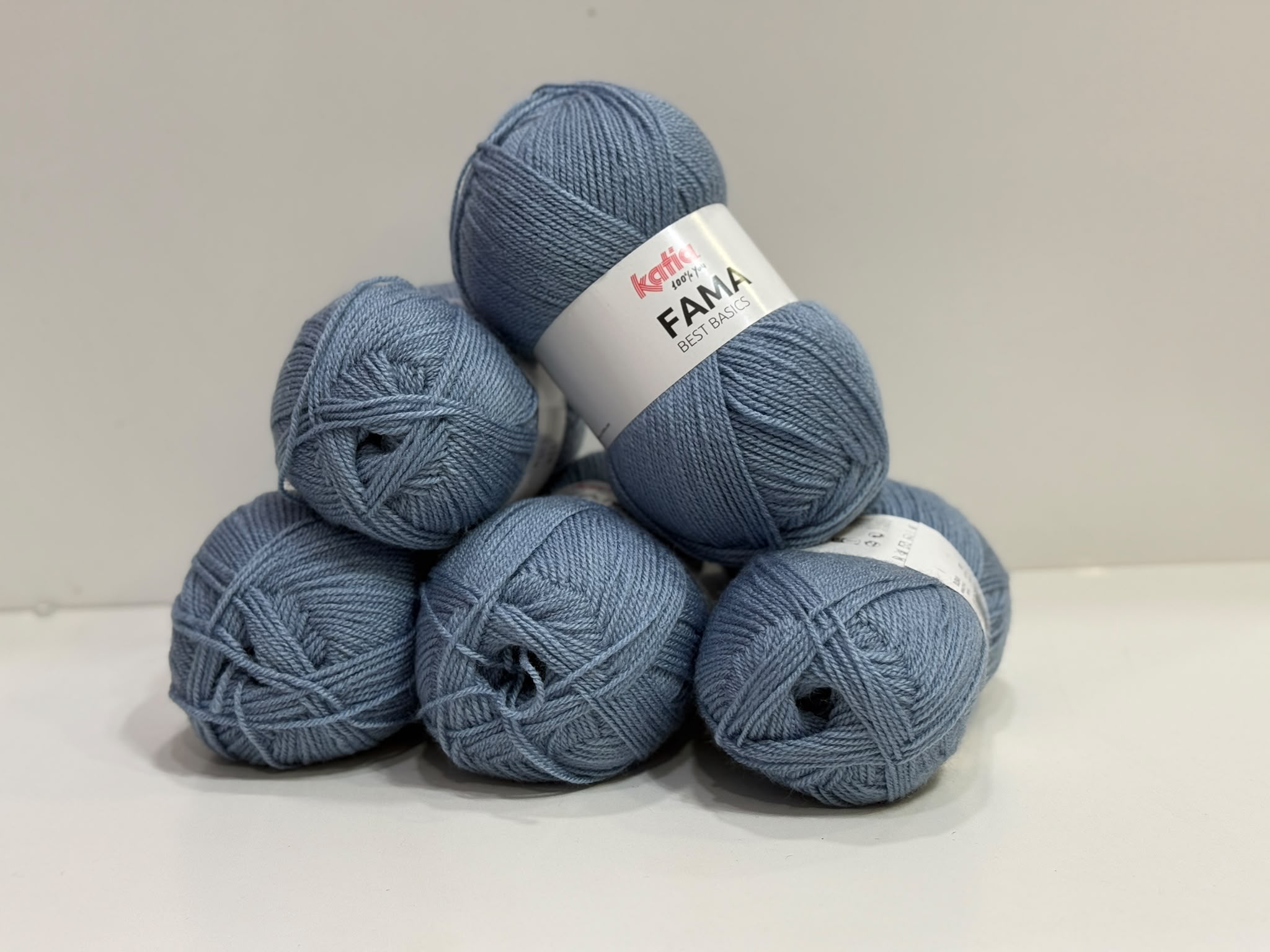 katia El Örgü İpi 500gr - Mavi - Görsel 4