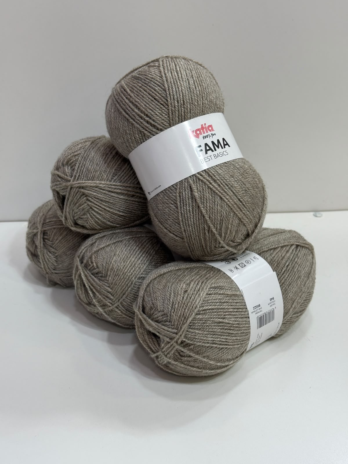 katia El Örgü İpi 500gr - Vizon - Görsel 4