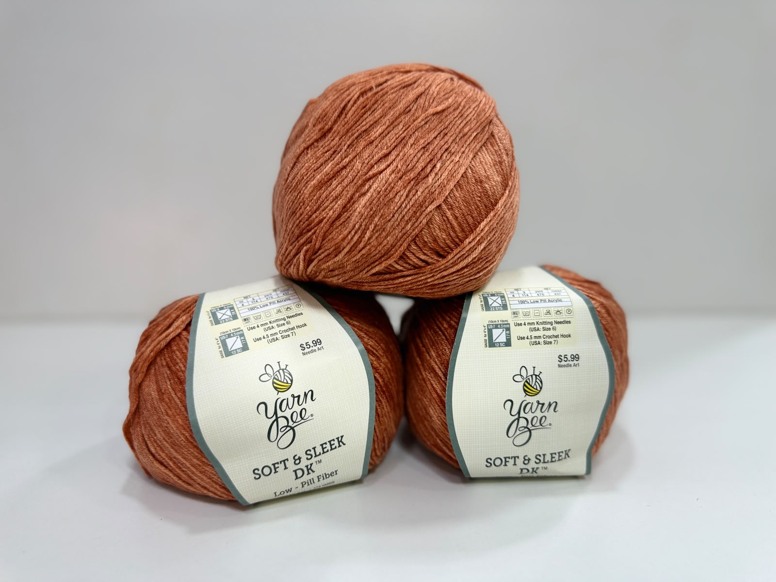 Yarn Bee 330 gr Low Pill İhraç Fazlası El Örgü ipi - Hardal Melanj